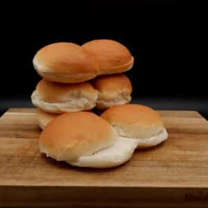 Hamburger 12 blanc/brun
